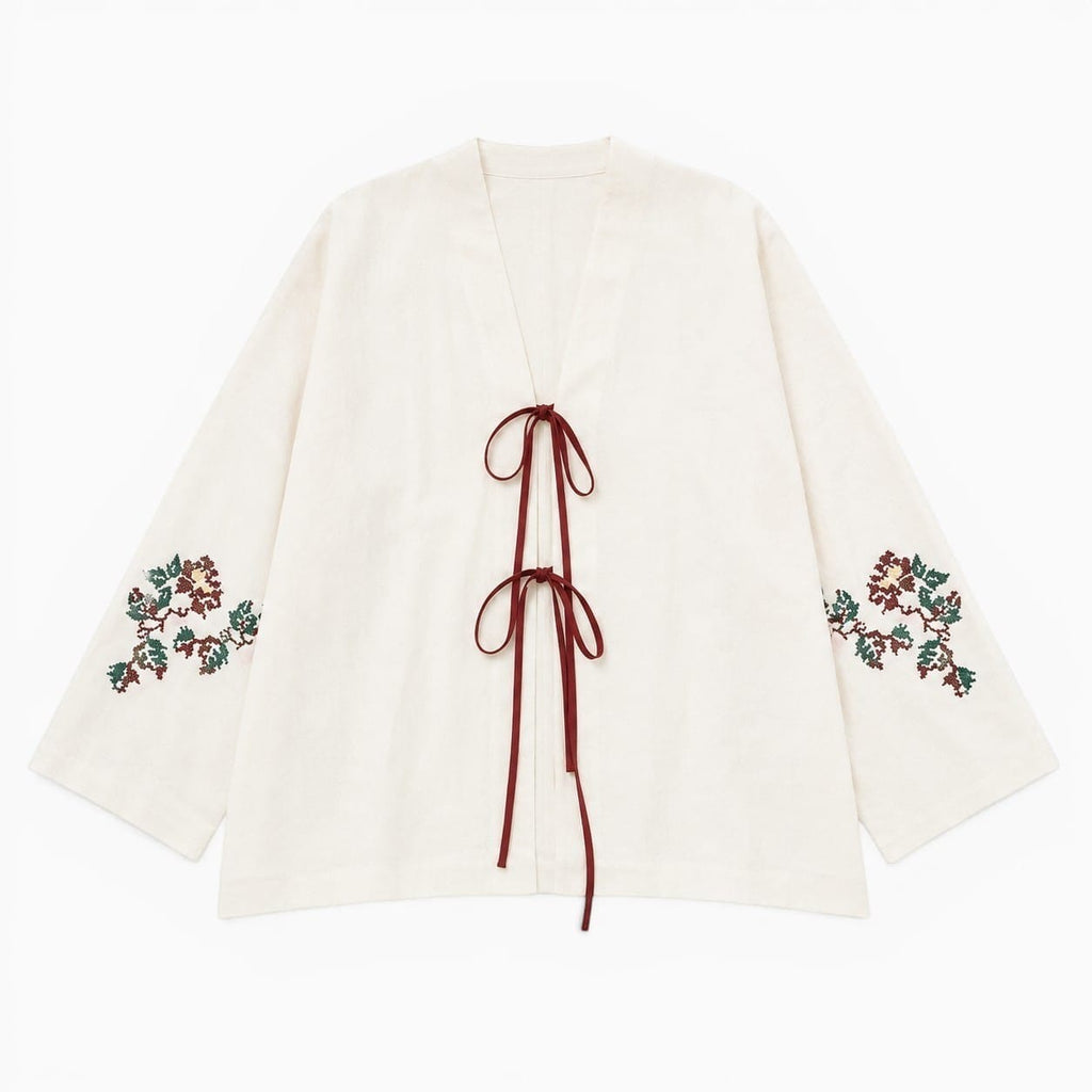 La Boutique Kimono Coupe Kimono Femme Brodé