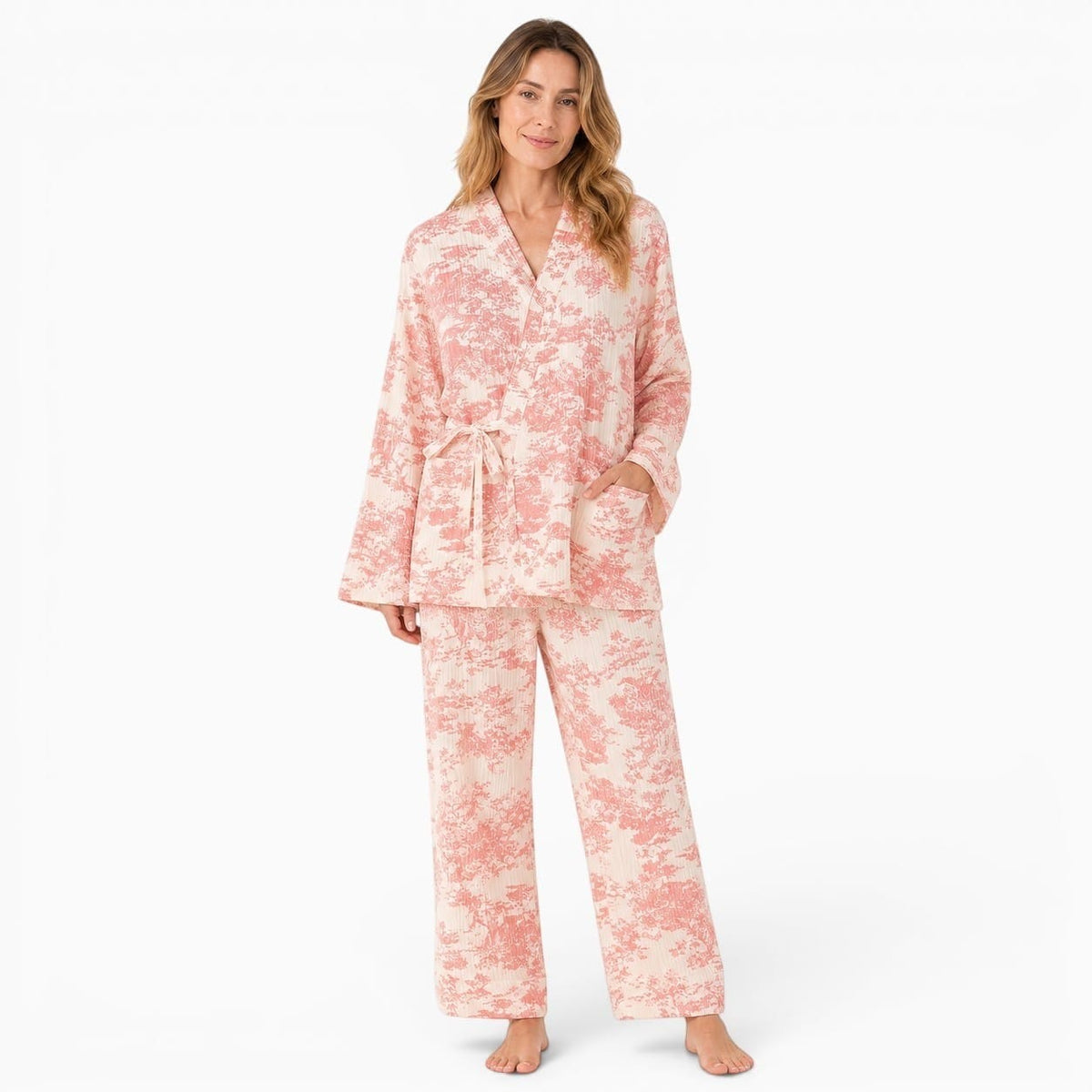 La Boutique Kimono Ensemble de Pyjama Femme Japonais