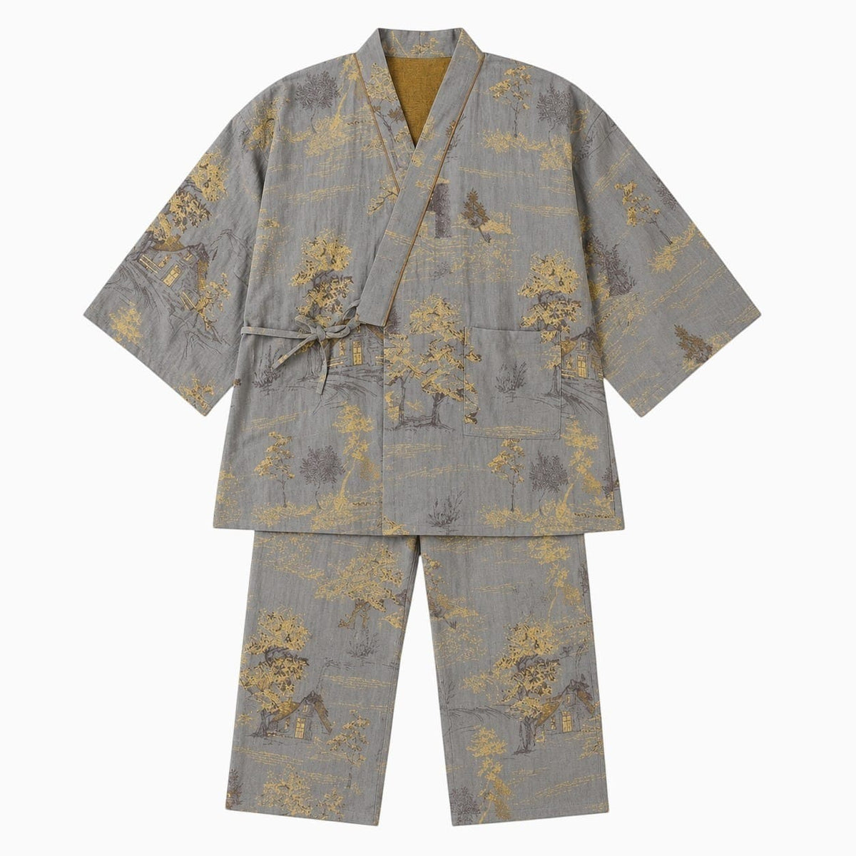La Boutique Kimono Ensemble Kimono Automne En Coton