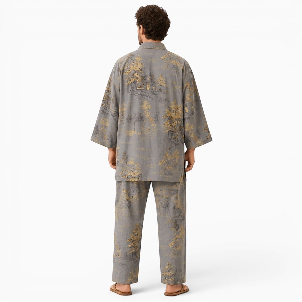La Boutique Kimono Ensemble Kimono Automne En Coton