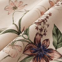La Boutique Kimono Ensemble Kimono Blanc Fleuri
