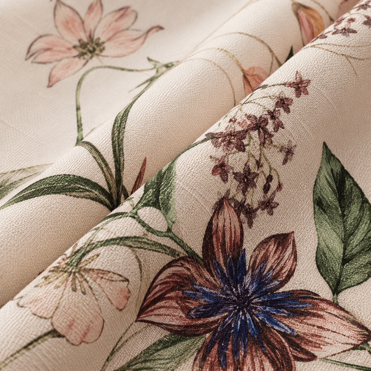 La Boutique Kimono Ensemble Kimono Blanc Fleuri
