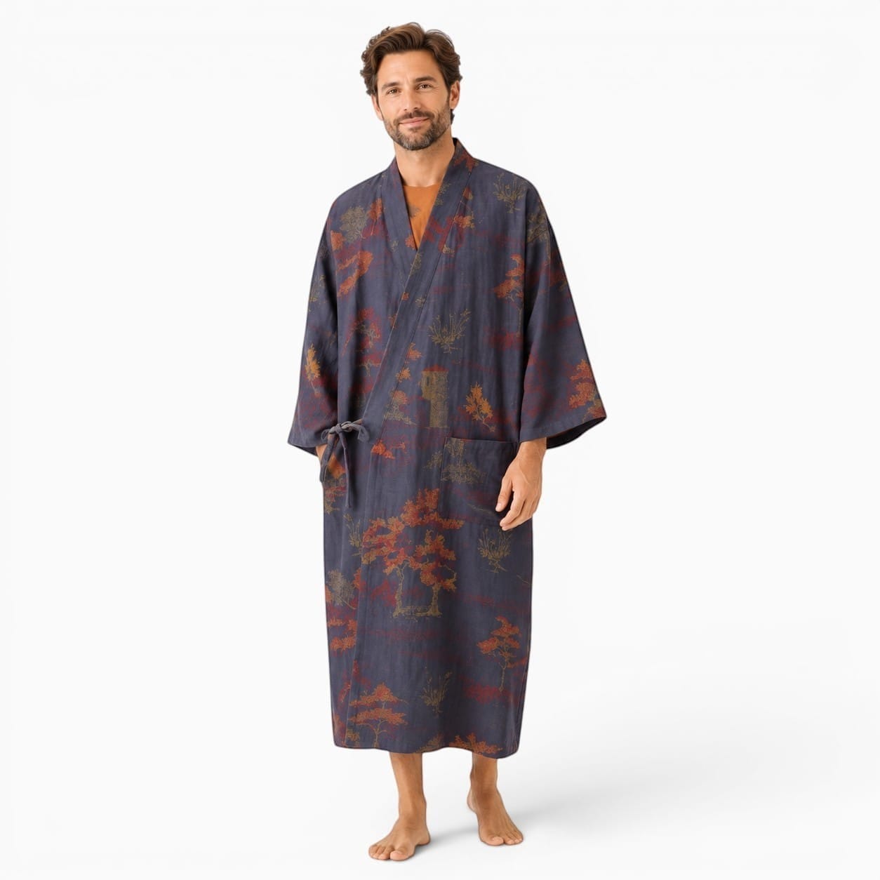 La Boutique Kimono Kimono A Nouer En Coton