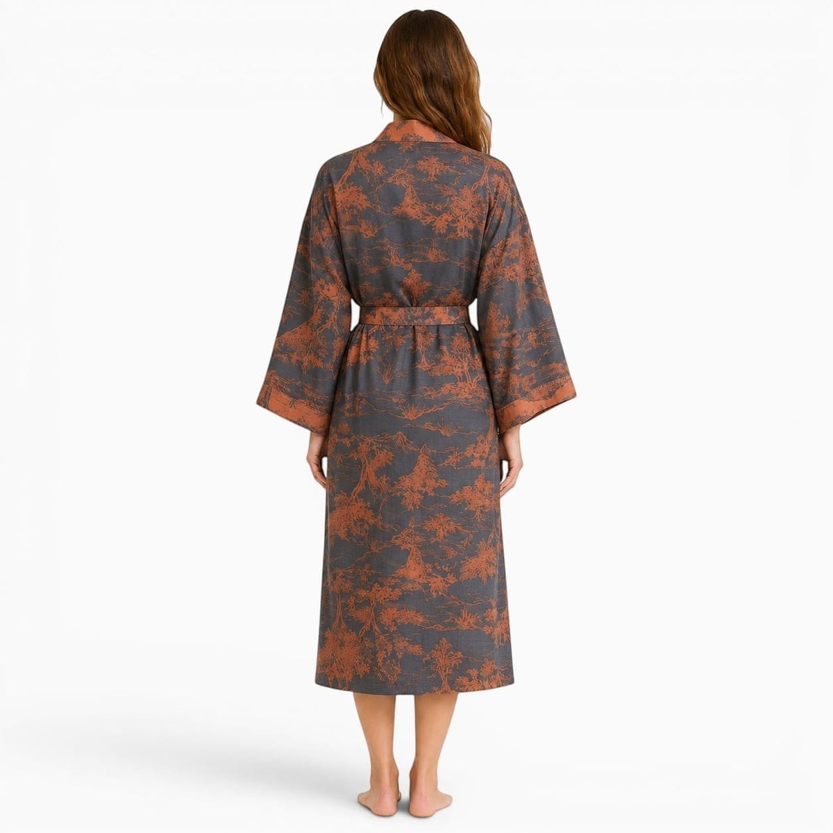 La Boutique Kimono Kimono Automne En Coton Style Japonais