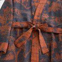 La Boutique Kimono Kimono Automne En Coton Style Japonais