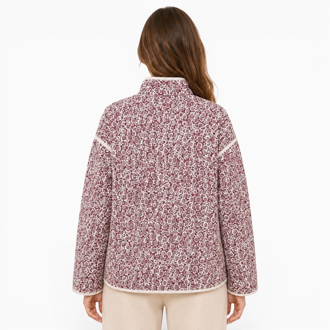 La Boutique Kimono Kimono Automne Matelassé Rose