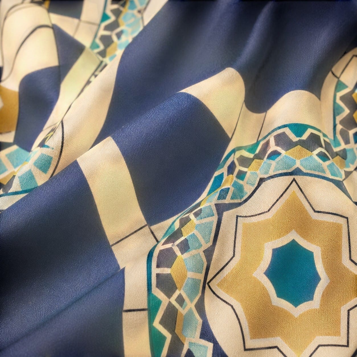 La Boutique Kimono Kimono Bleu Femme Marine Ethnique