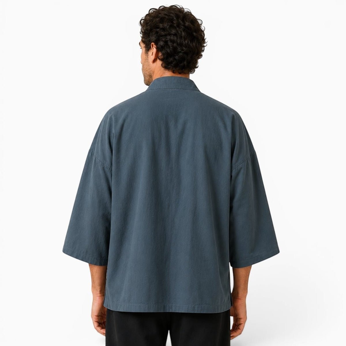 La Boutique Kimono Kimono Brodé Motif Grues