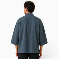 La Boutique Kimono Kimono Brodé Motif Grues