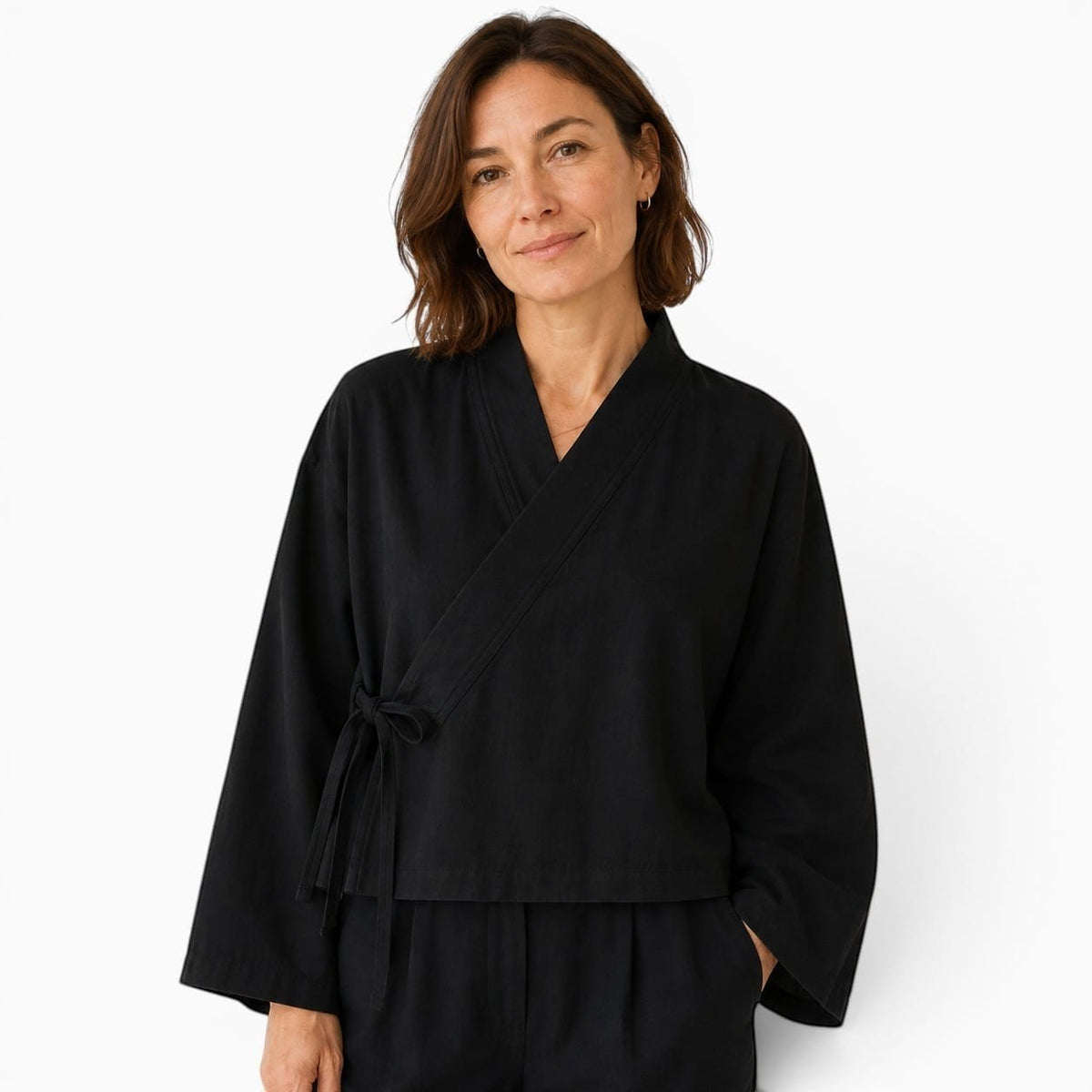 La Boutique Kimono Kimono Chinois Noir