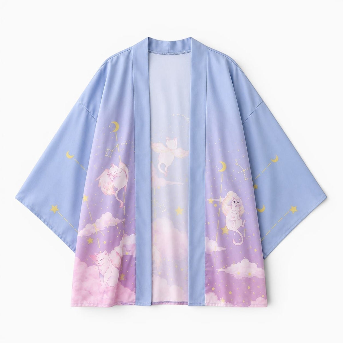 La Boutique Kimono Kimono Ciel Motif Chats