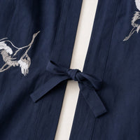 La Boutique Kimono Kimono Coton Japonais Bleu Marine