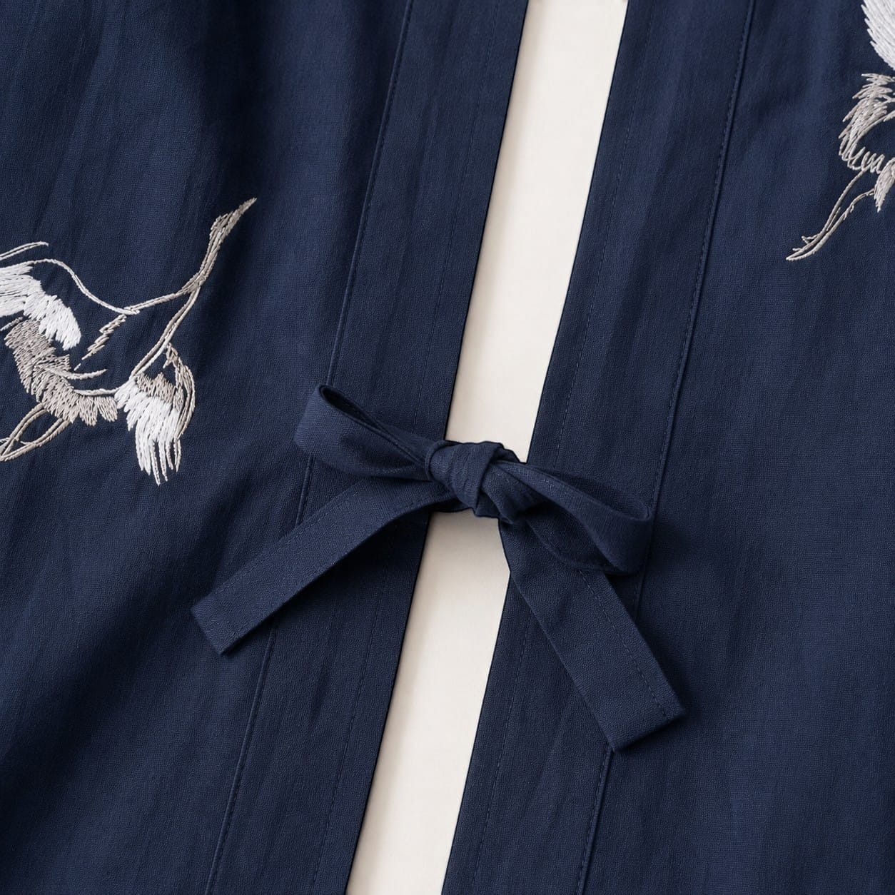 La Boutique Kimono Kimono Coton Japonais Bleu Marine
