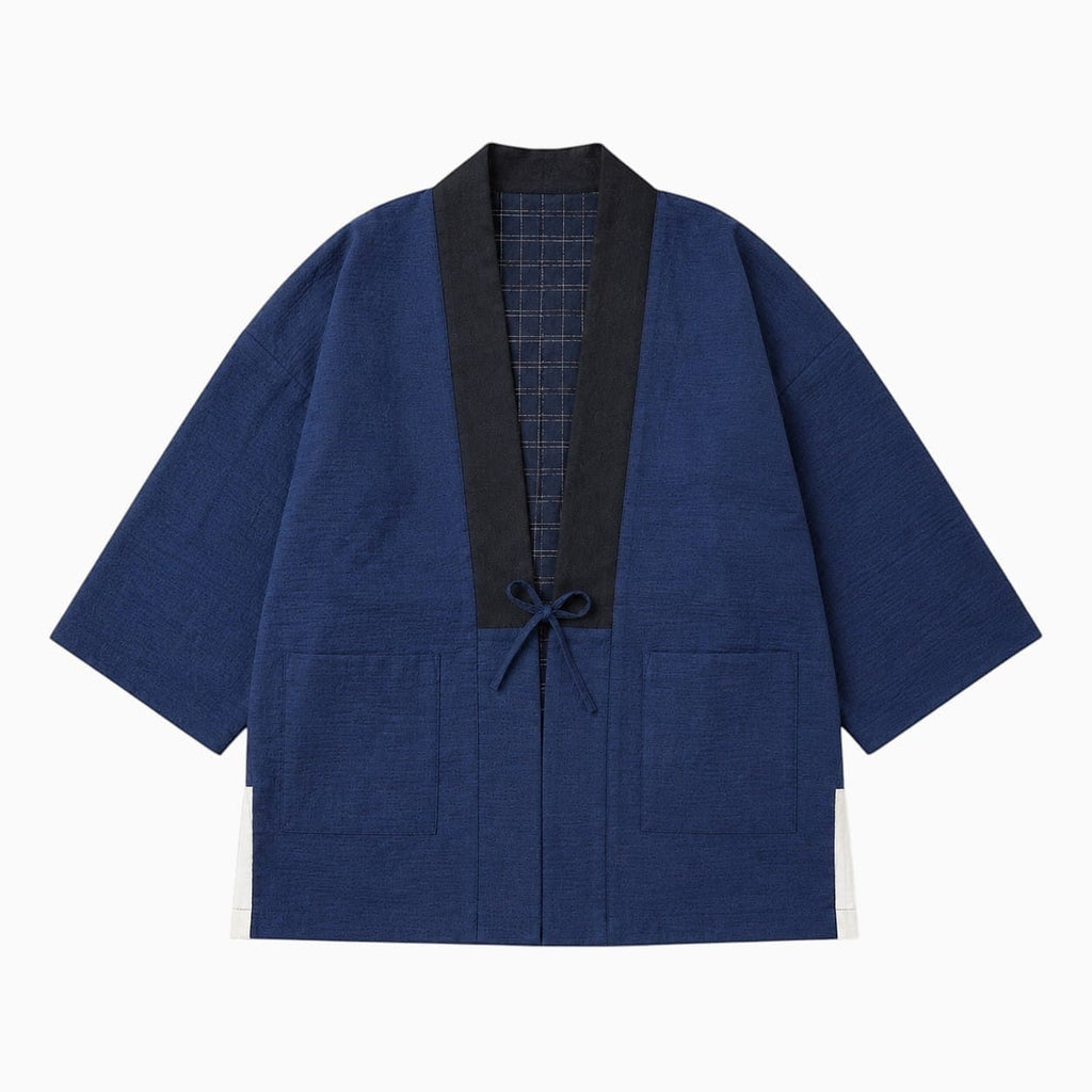 La Boutique Kimono Kimono Dessin Carpe Koï Bleu