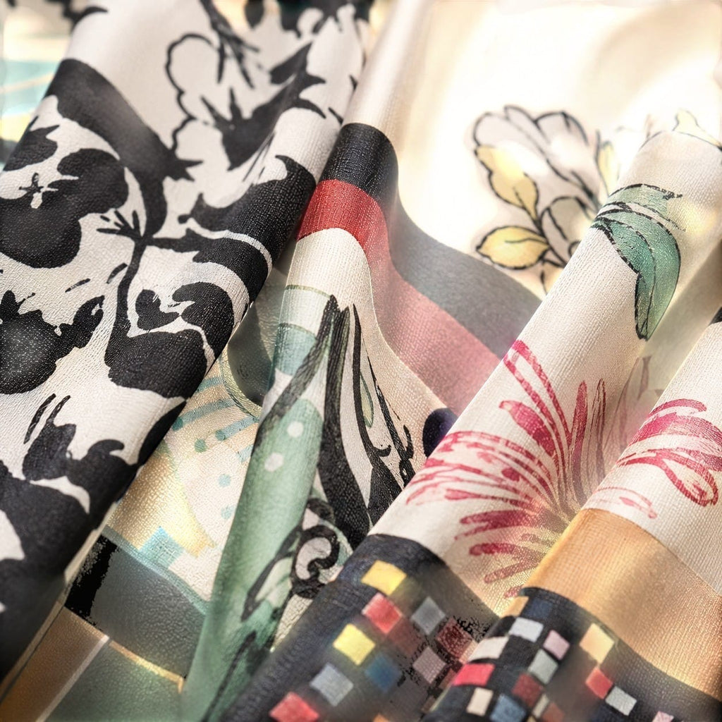 La Boutique Kimono Kimono Dessin Multicolore Imprimé