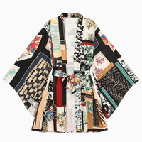 La Boutique Kimono Kimono Dessin Multicolore Imprimé