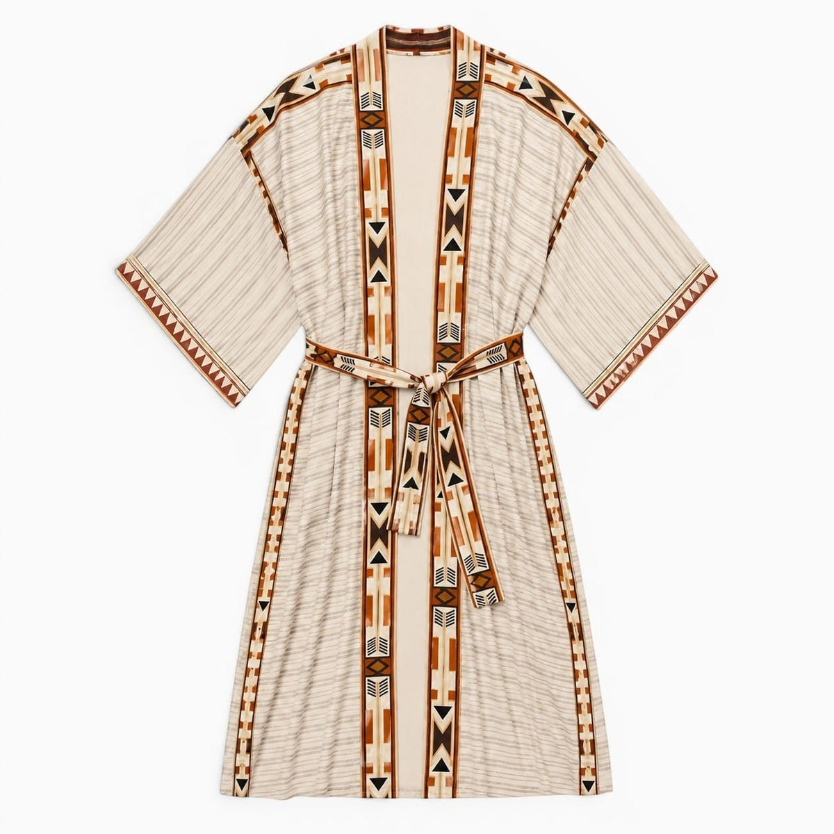 La Boutique Kimono Kimono Élasthanne Long Beige