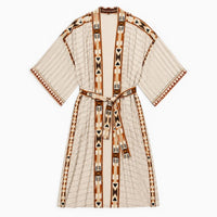 La Boutique Kimono Kimono Élasthanne Long Beige