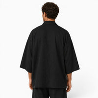 La Boutique Kimono Kimono En Lin Et Coton Broderie Grue