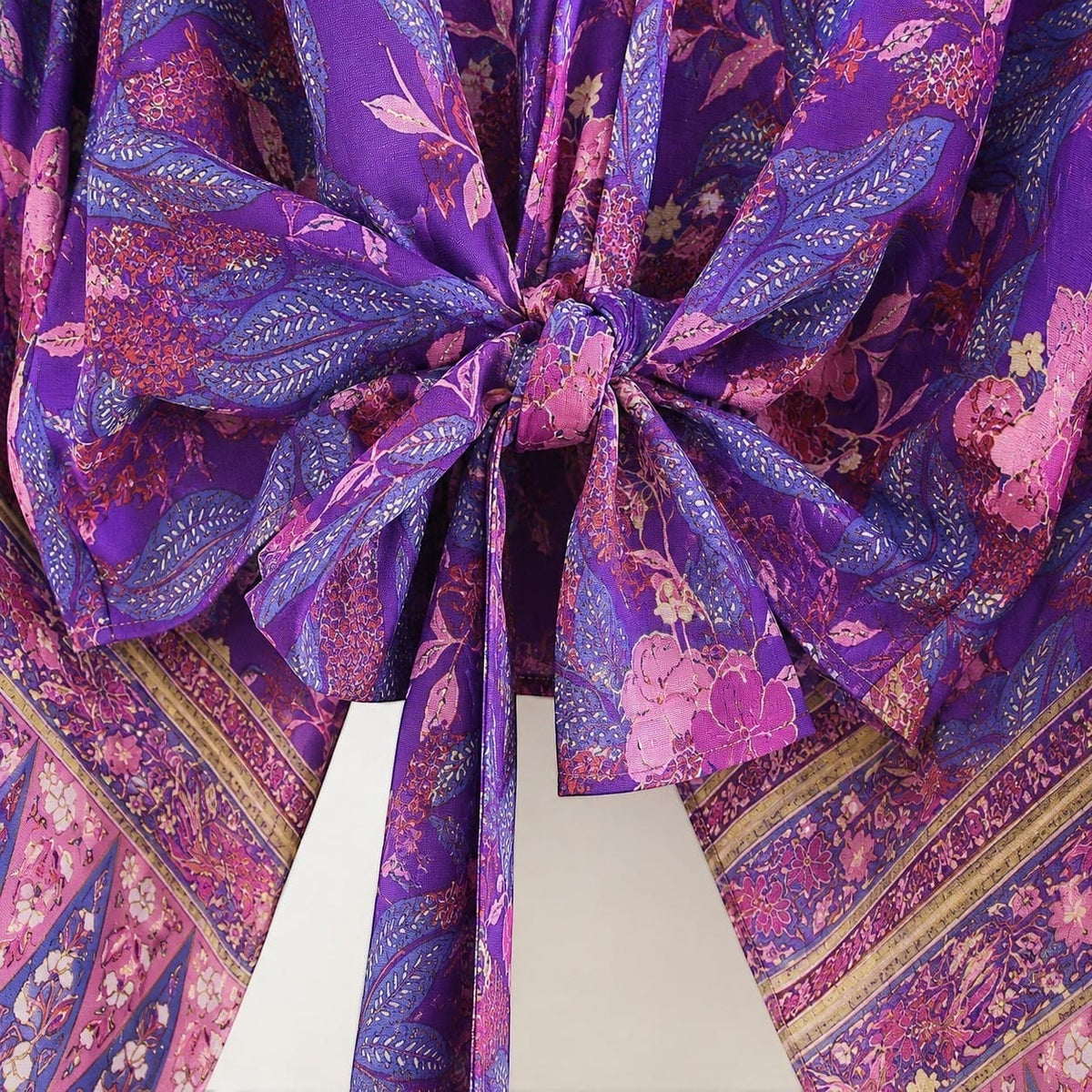 La Boutique Kimono Kimono Été Court Violet