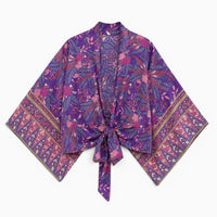 La Boutique Kimono Kimono Été Court Violet