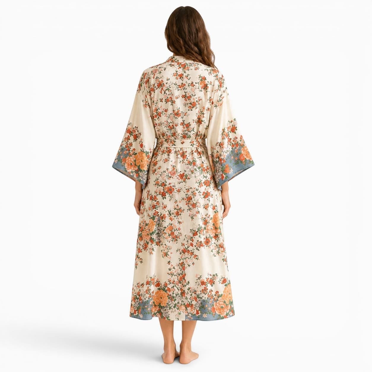 La Boutique Kimono Kimono Été Floral Long