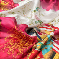 La Boutique Kimono Kimono Été Satin Imprimé Japonais