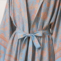 La Boutique Kimono Kimono Femme Bleu Floral