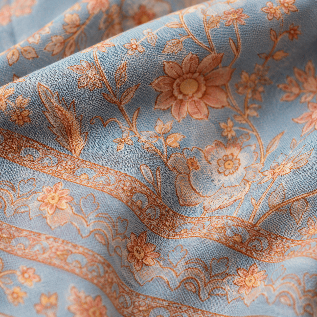 La Boutique Kimono Kimono Femme Bleu Floral