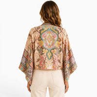 La Boutique Kimono Kimono Femme Court Fleuri
