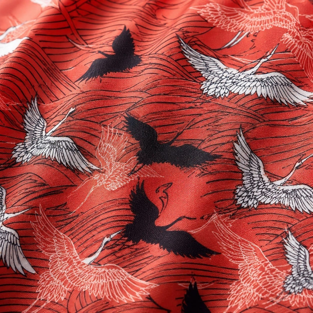 La Boutique Kimono Kimono Femme Japonais Rouge
