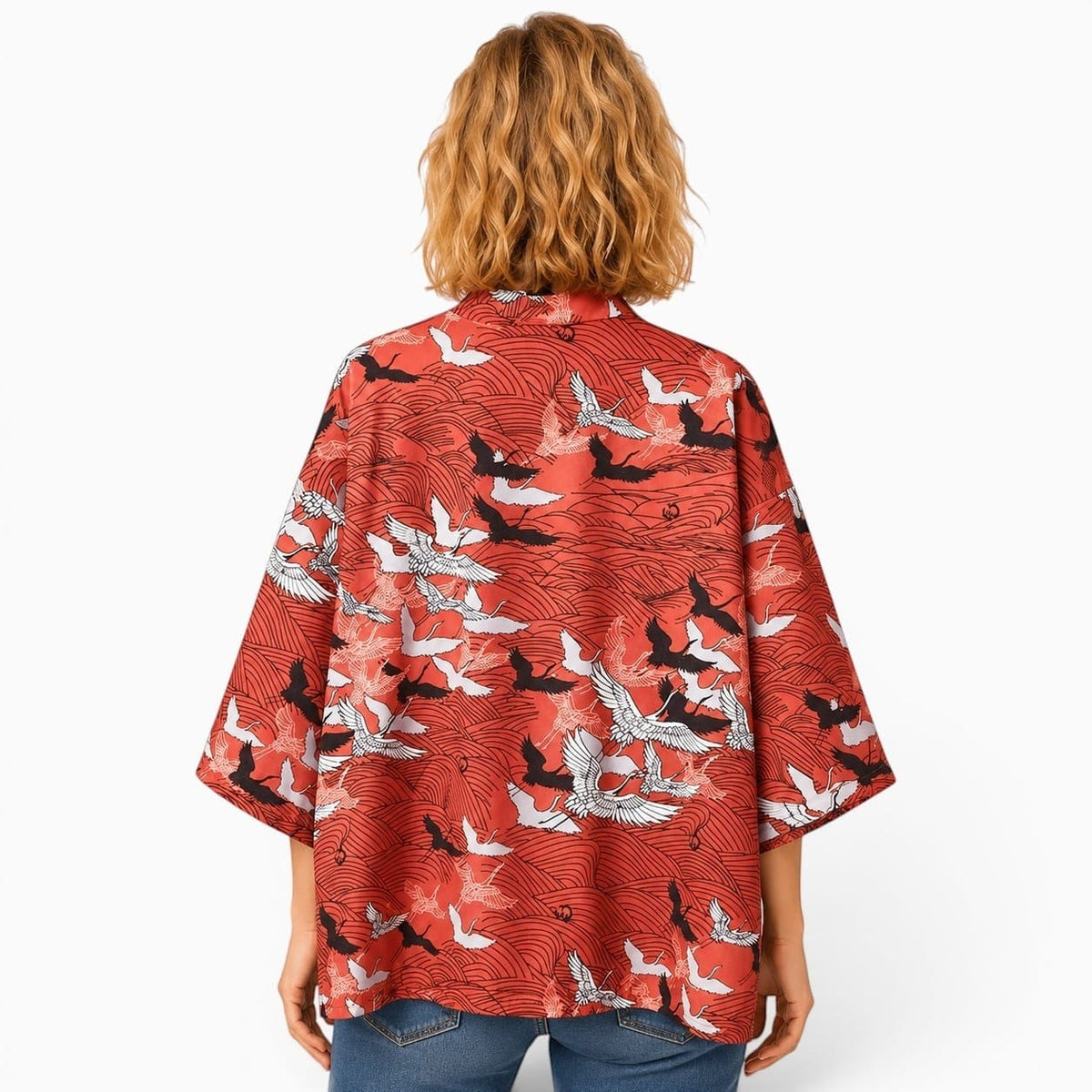 La Boutique Kimono Kimono Femme Japonais Rouge