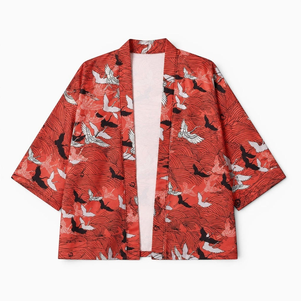 La Boutique Kimono Kimono Femme Japonais Rouge