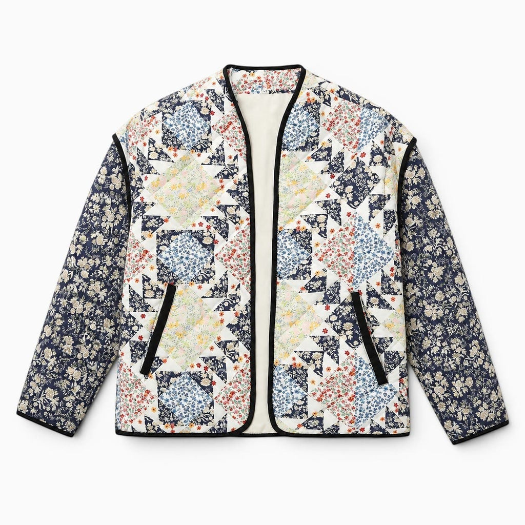 La Boutique Kimono Kimono Femme Matelassé Fleuri