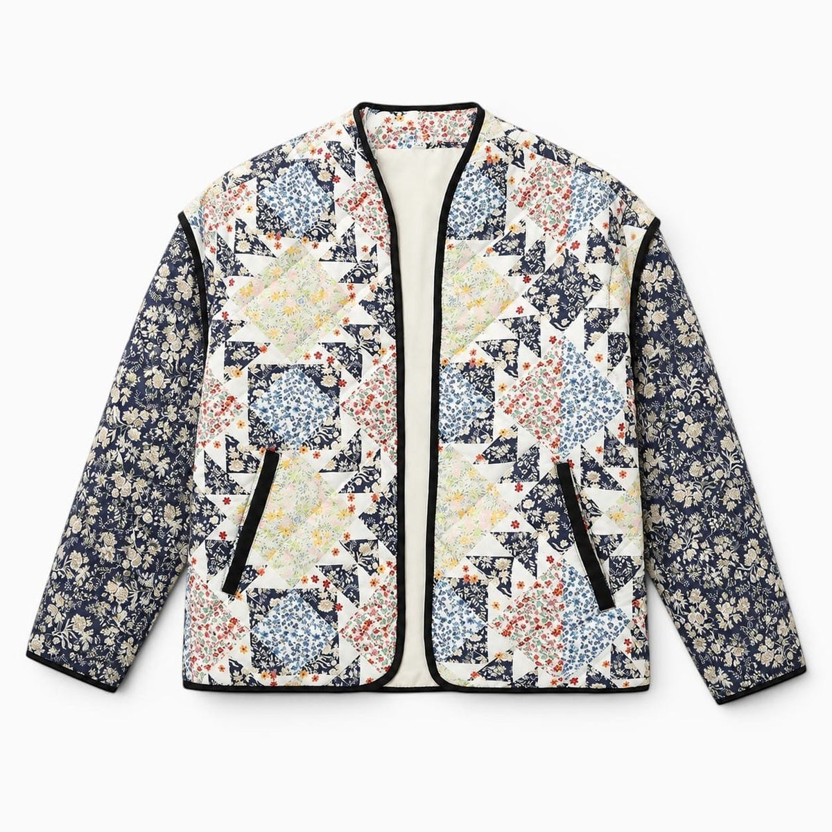 La Boutique Kimono Kimono Femme Matelassé Fleuri