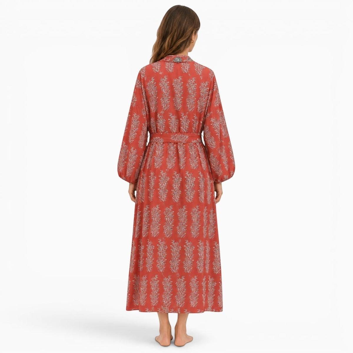 La Boutique Kimono Kimono Femme Rouge Fleuri
