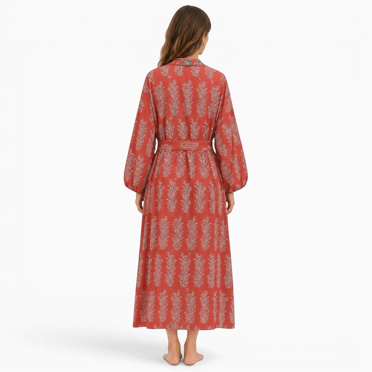 La Boutique Kimono Kimono Femme Rouge Fleuri