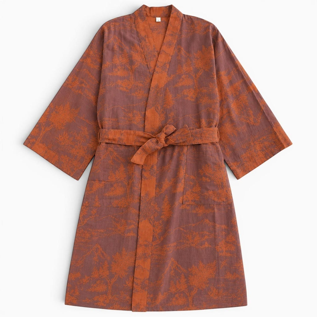 La Boutique Kimono Kimono Femme Traditionnel En Coton Style Japonais