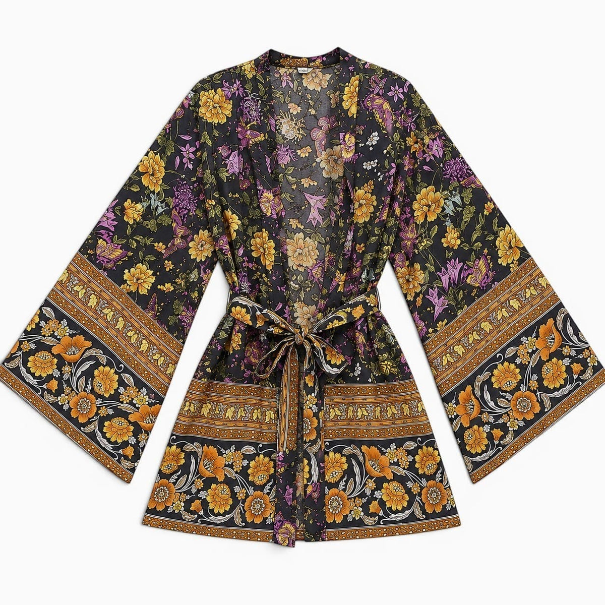 La Boutique Kimono Kimono Fleuri Bohème