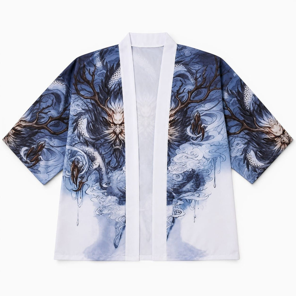 La Boutique Kimono Kimono Homme Traditionnel Motif Dragon Haori