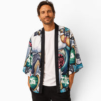 La Boutique Kimono Kimono Imprimé Panda Style Haori Manga