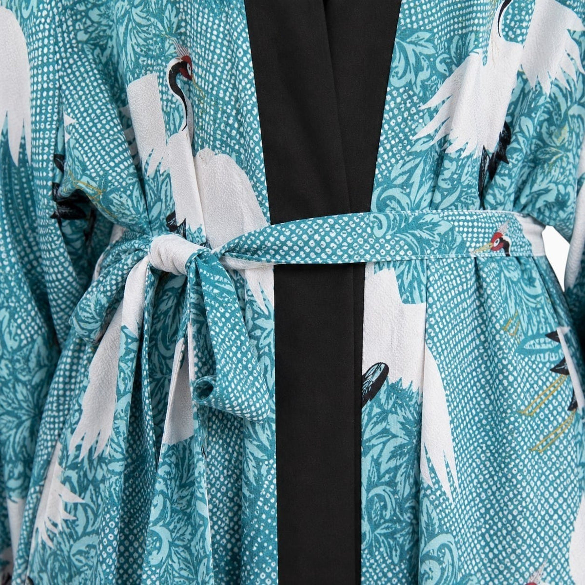 La Boutique Kimono Kimono Japonais Femme Imprimé Grues