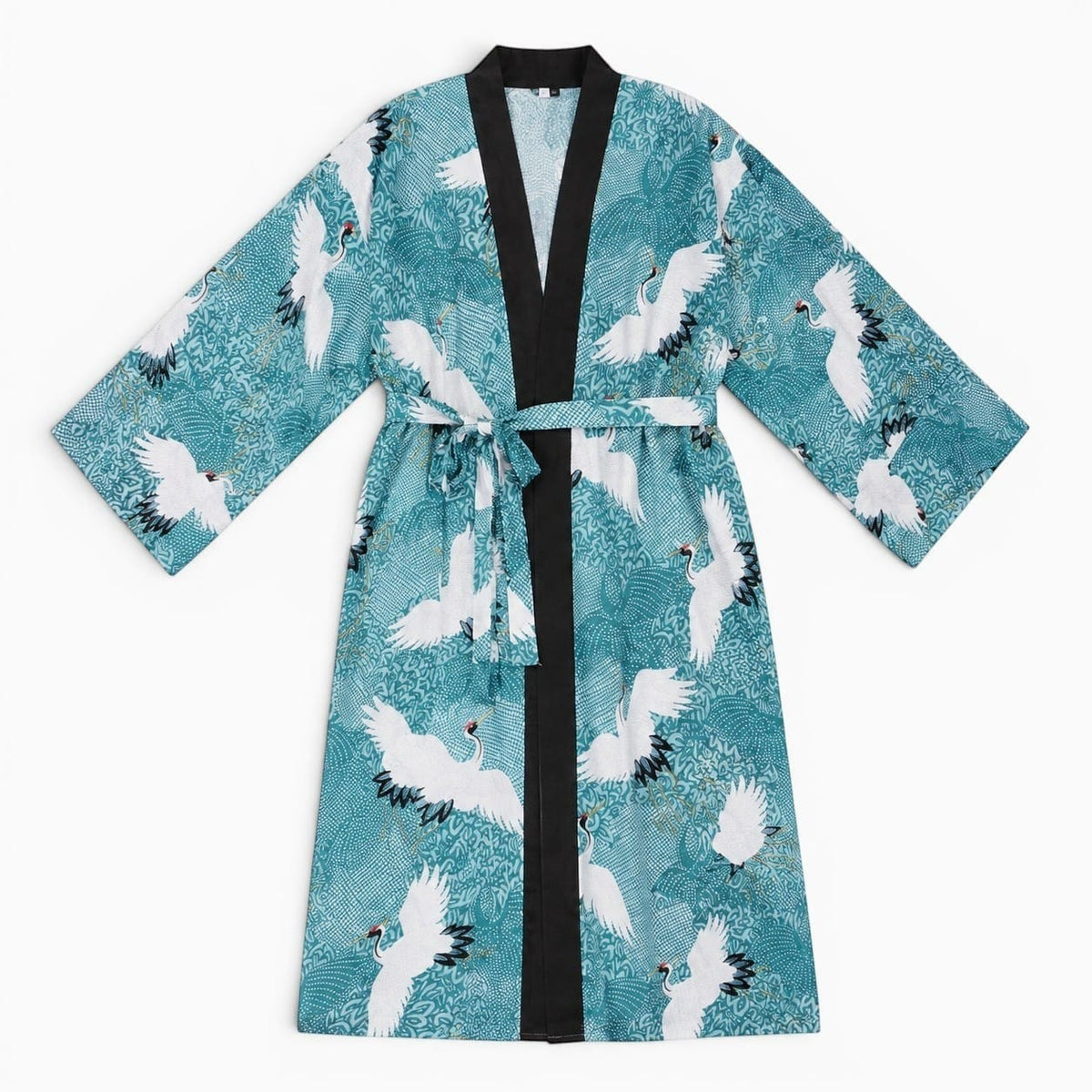 La Boutique Kimono Kimono Japonais Femme Imprimé Grues