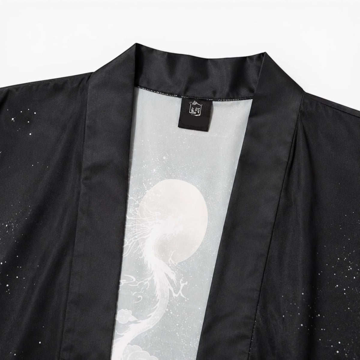 La Boutique Kimono Kimono Japonais Femme Noir Dragon