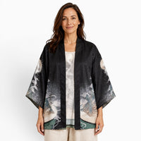 La Boutique Kimono Kimono Japonais Femme Noir Dragon