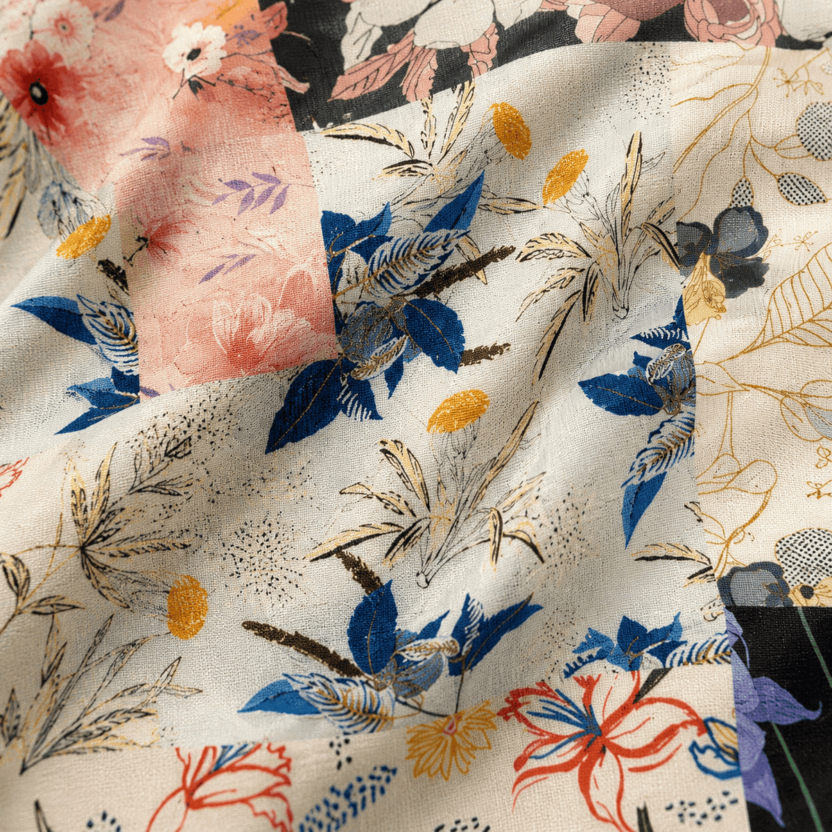La Boutique Kimono Kimono Japonais Femme Traditionnel Fleuri Blanc