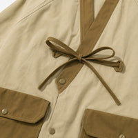 La Boutique Kimono Kimono Japonais Homme Coton Beige