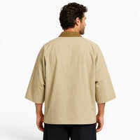 La Boutique Kimono Kimono Japonais Homme Coton Beige