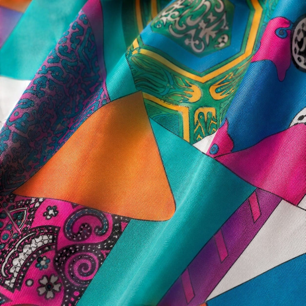 La Boutique Kimono Kimono Japonais Multicolore