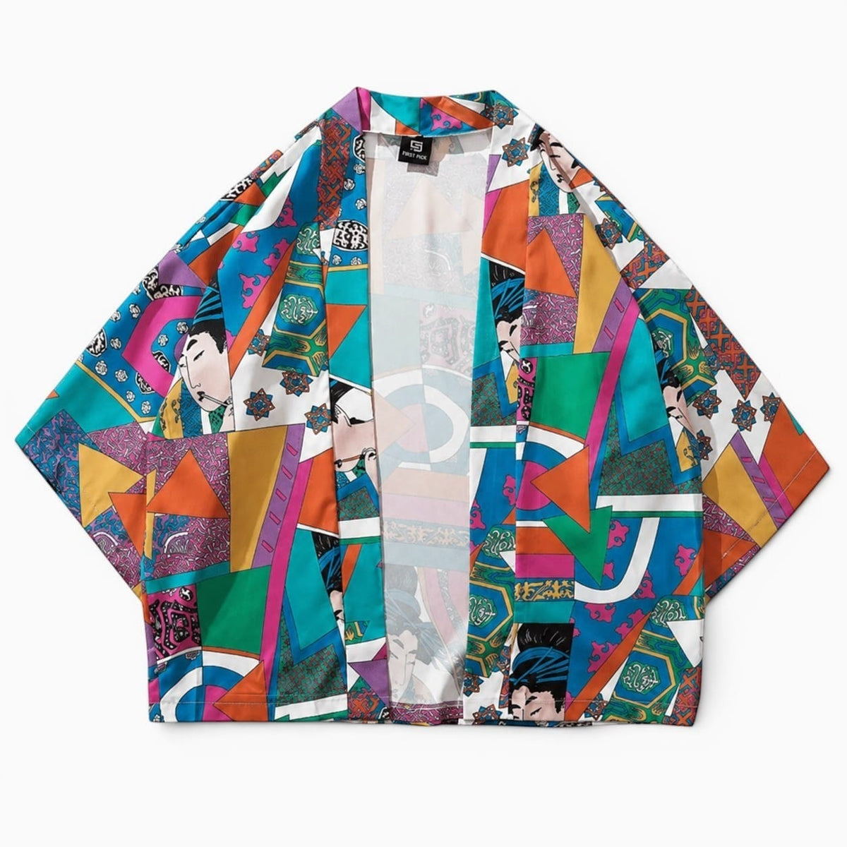 La Boutique Kimono Kimono Japonais Multicolore